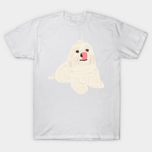 Maltipoo Tongue Out T-Shirt